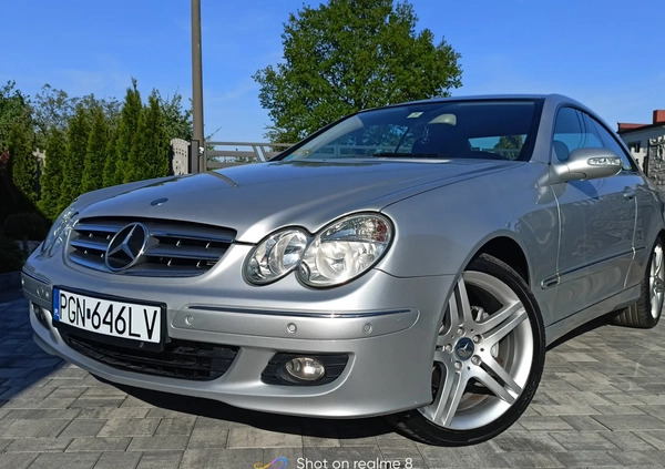 Mercedes-Benz CLK cena 26600 przebieg: 164568, rok produkcji 2005 z Witkowo małe 631